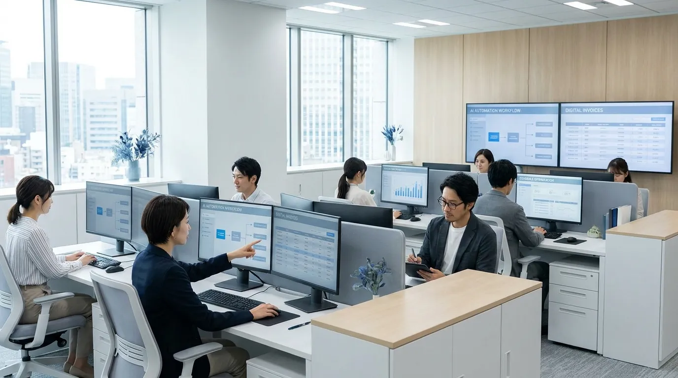 バックオフィス自動化マスターズの実施イメージ